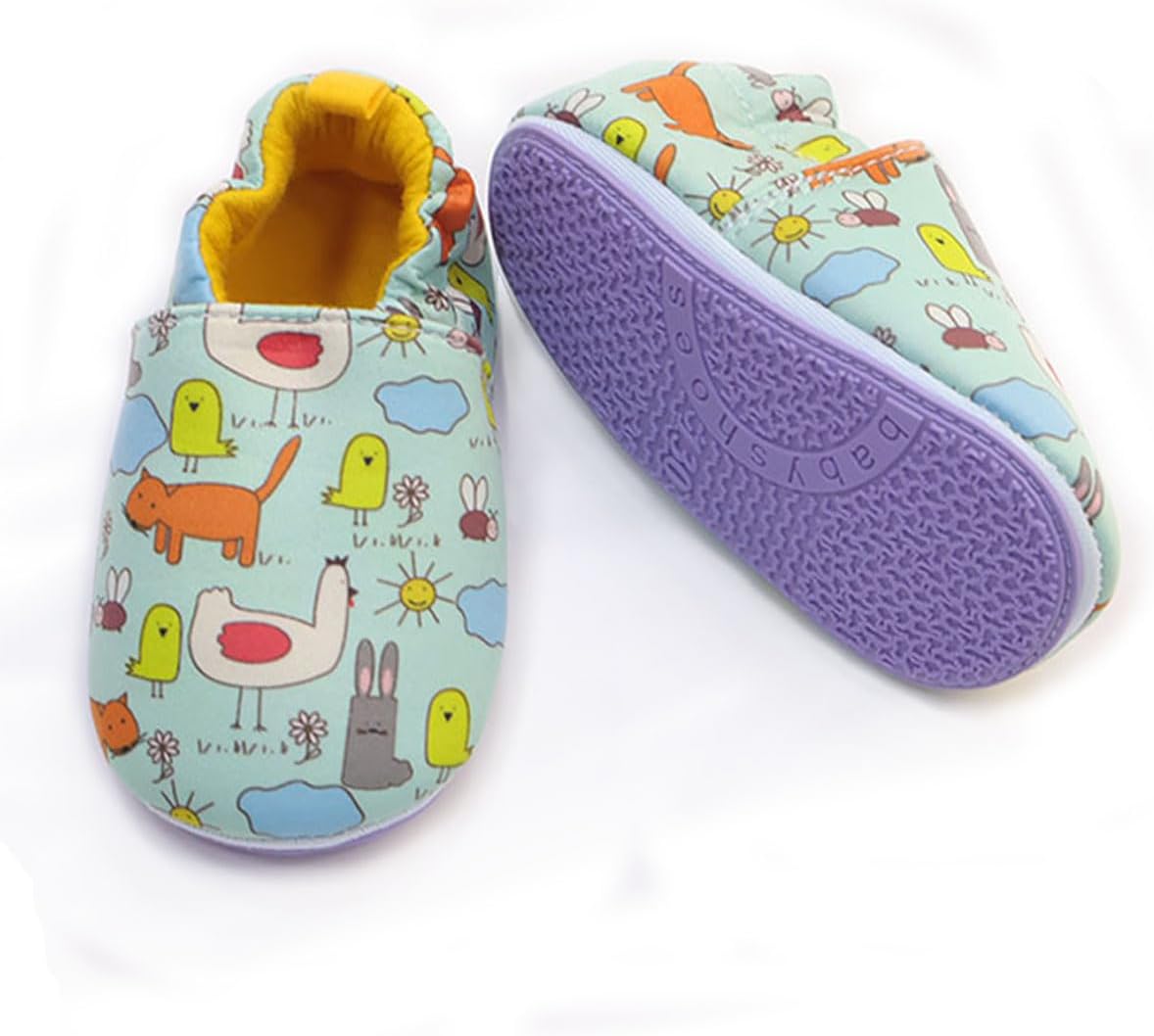 Timatego Toddler Safety Slipper Moccasin 6-24 Months