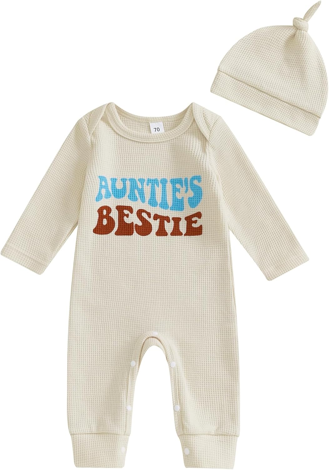 Aunties Bestie Baby Romper for Newborns