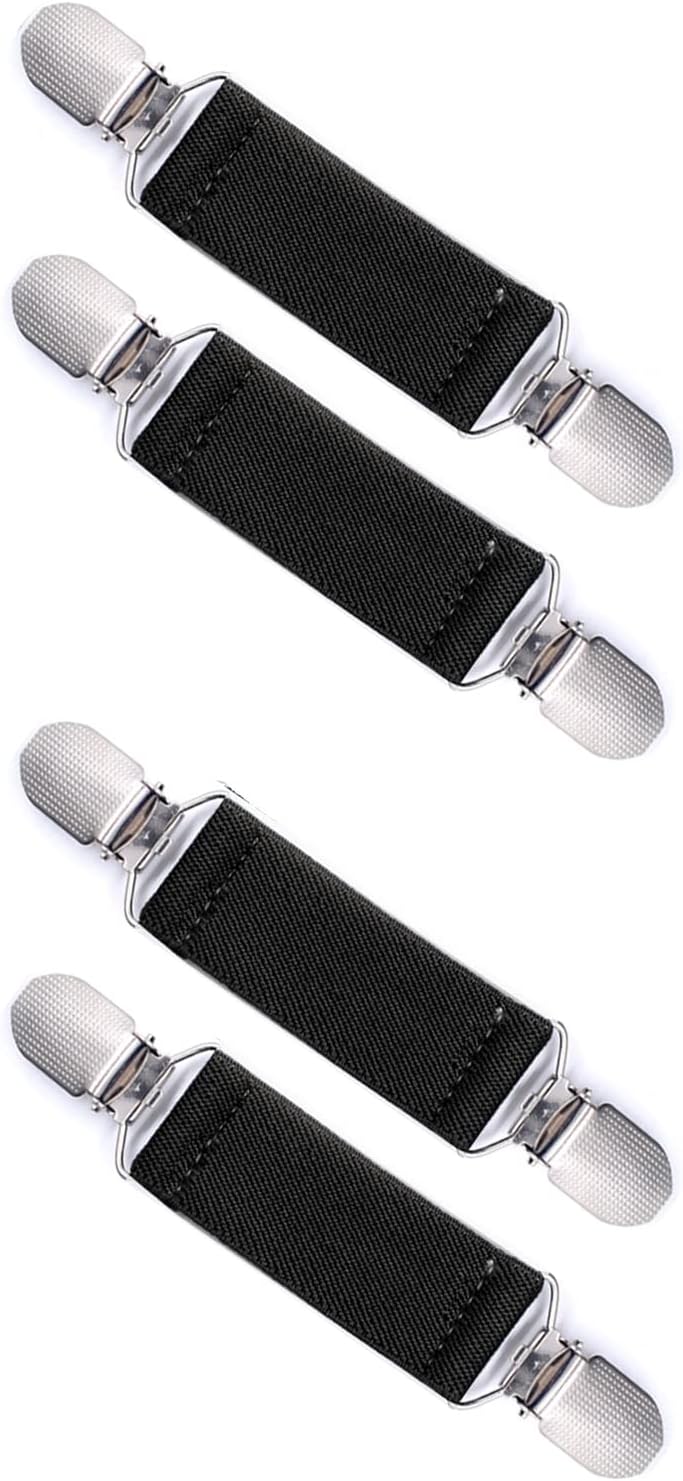 SS Stainless Steel Gloves Clips for Kids Warm Winter Accessories