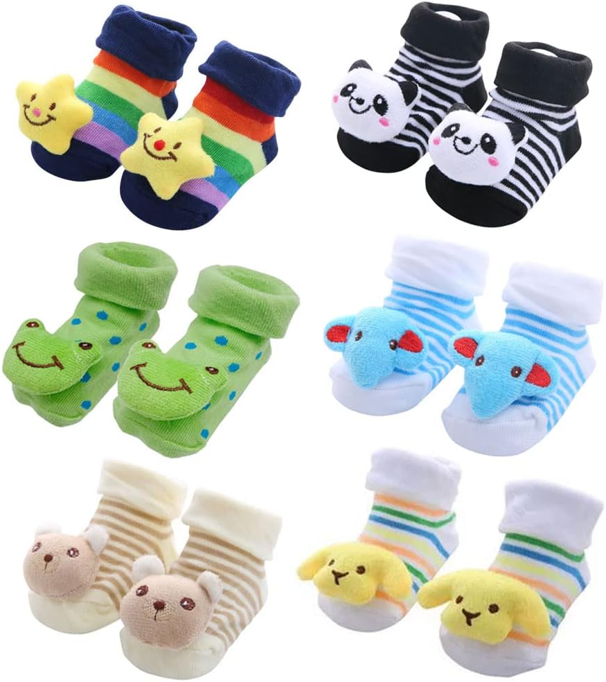 Perfect Anti-Slip Slipper Socks for Baby Boys