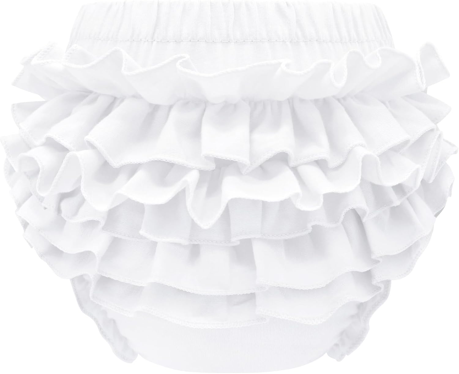 Olreco Baby Bloomers - Soft Stretchy Diaper Covers for Toddler Girls