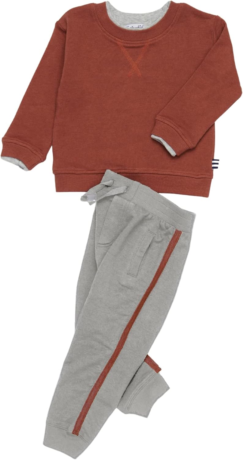 Stylish Baby Boys Set - Trendy Raglan tees and bottoms