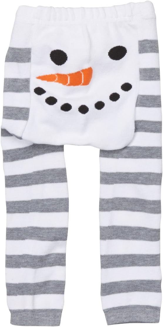 Doodle Pants Winter Snowman Stripes Toddler Leggings 3-24 Months Pull-On
