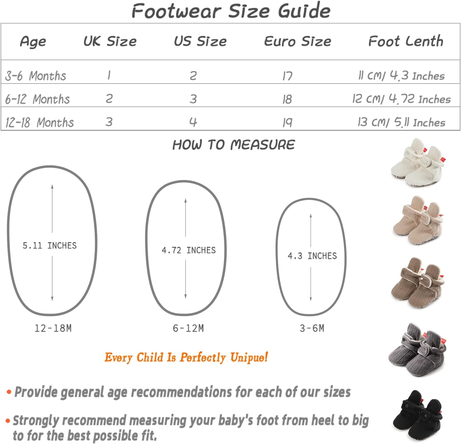 Newborn Baby Booties
