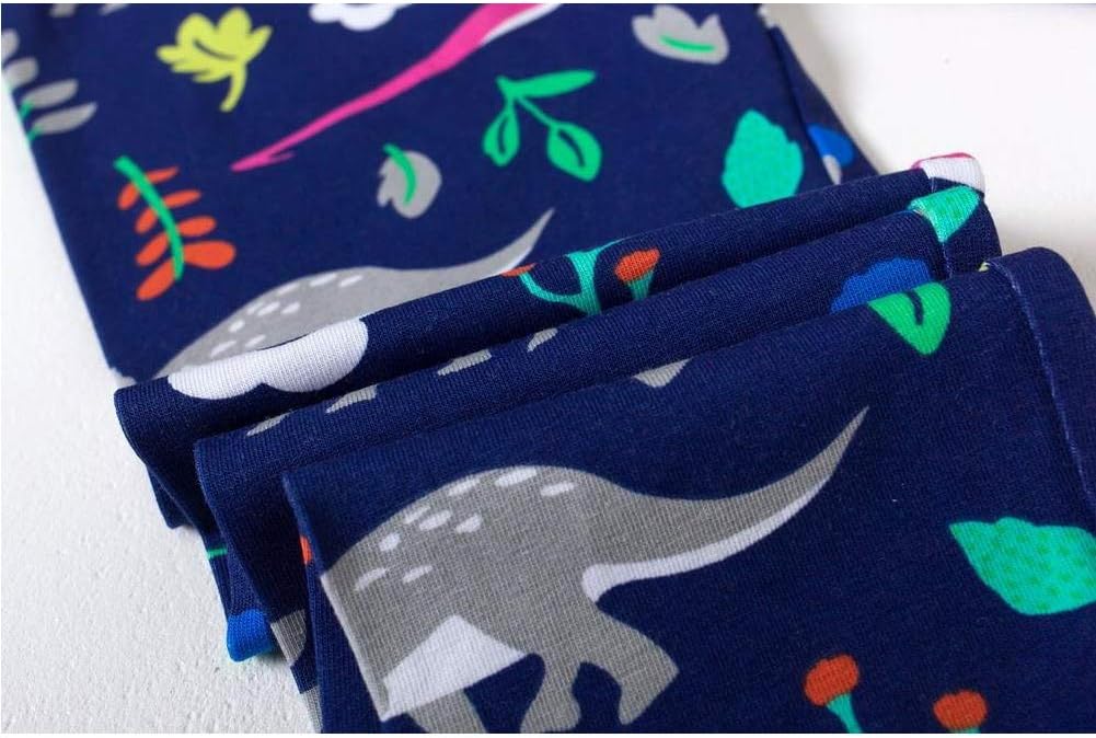 Julerwoo Dinosaur Leggings for Girls 2-10 Years
