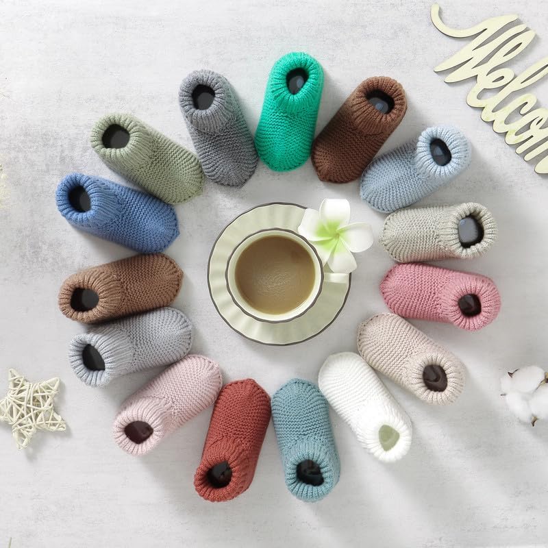 Knit Non-Slip Baby Crib Booties