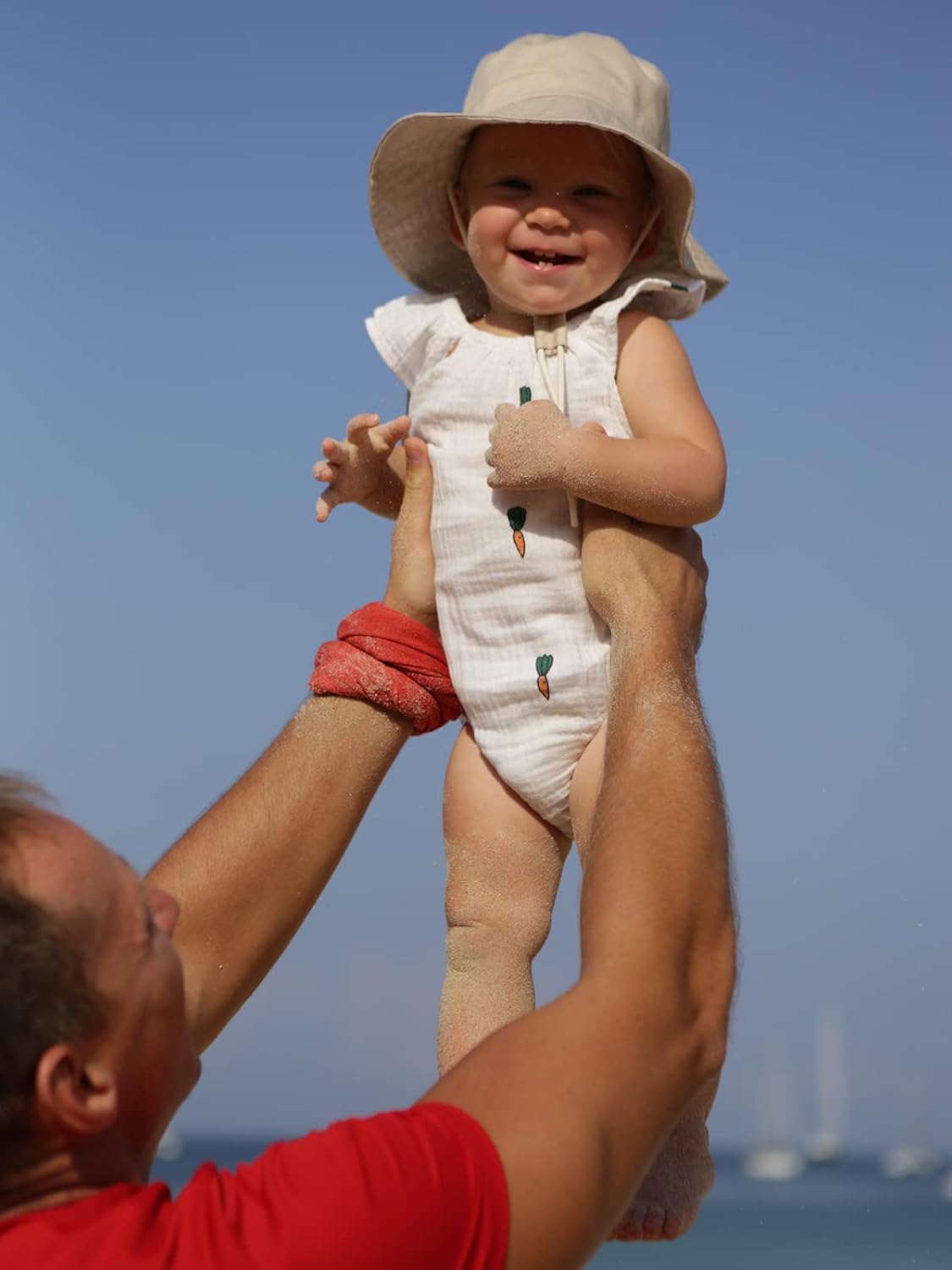 Hatiis Toddler Sun Hat - Lightweight Adjustable