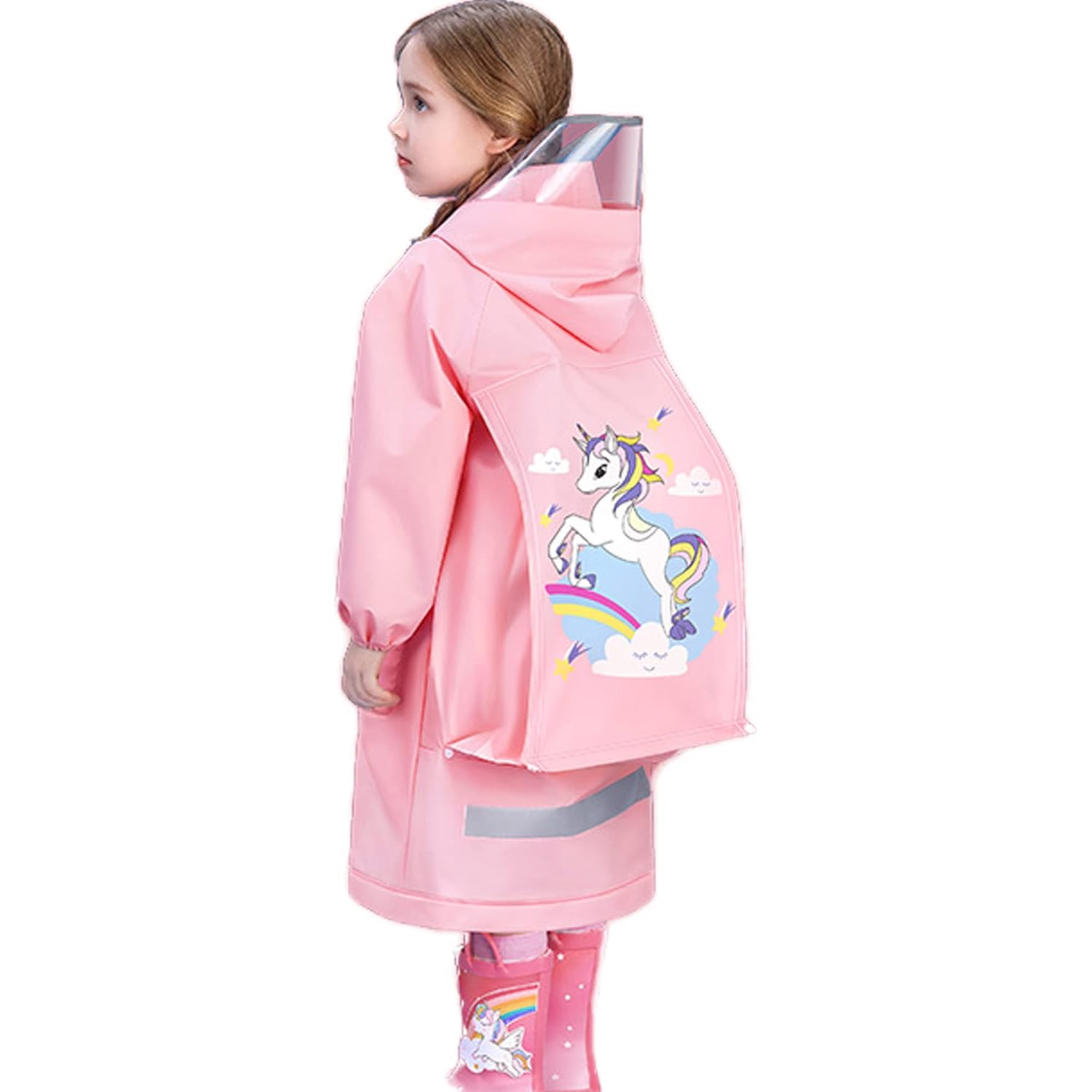 Kids raincoat waterproof - Unicorn Toddler Rainwear Snow Rain