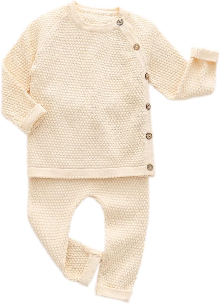 Miccina Knit Crochet Baby Set