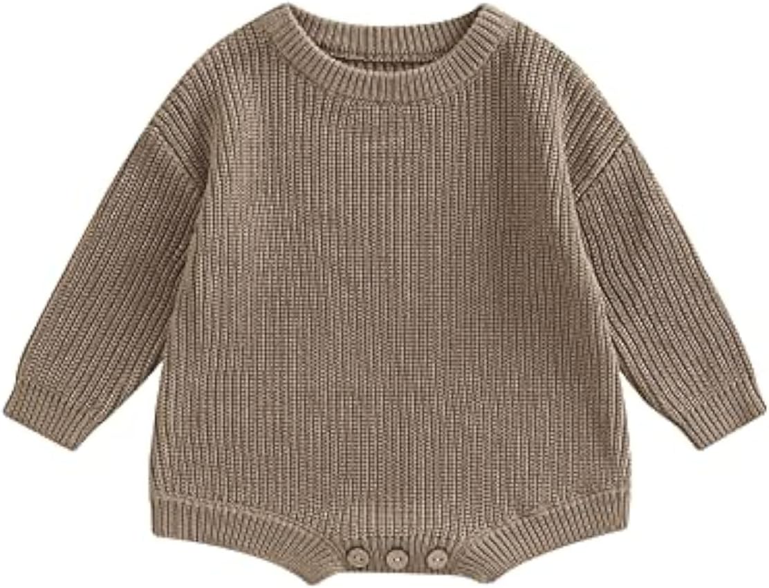 Woshilaocai 100 Acrylic Knit Romper