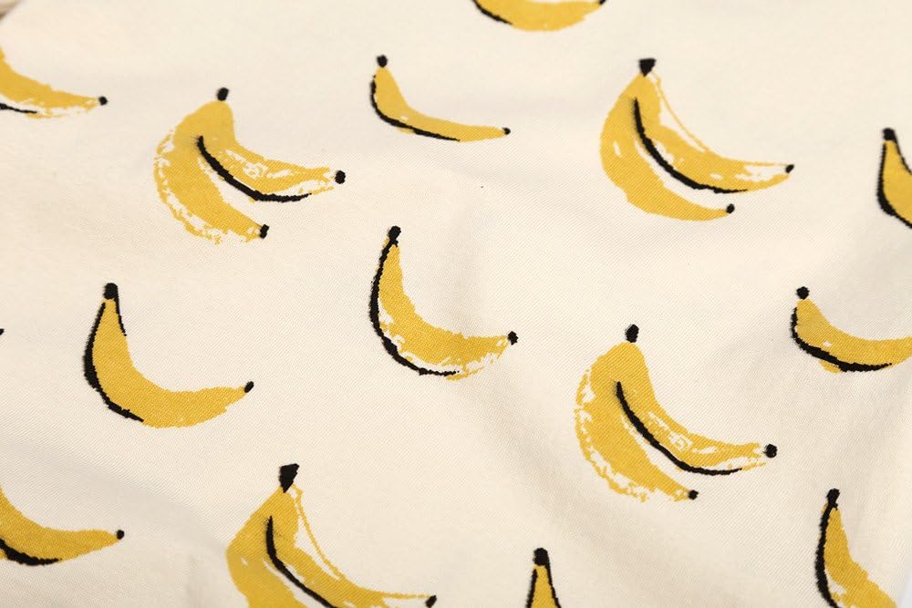 Sanlutoz Boys Banana T-Shirt and Cotton Shorts Set for Toddlers