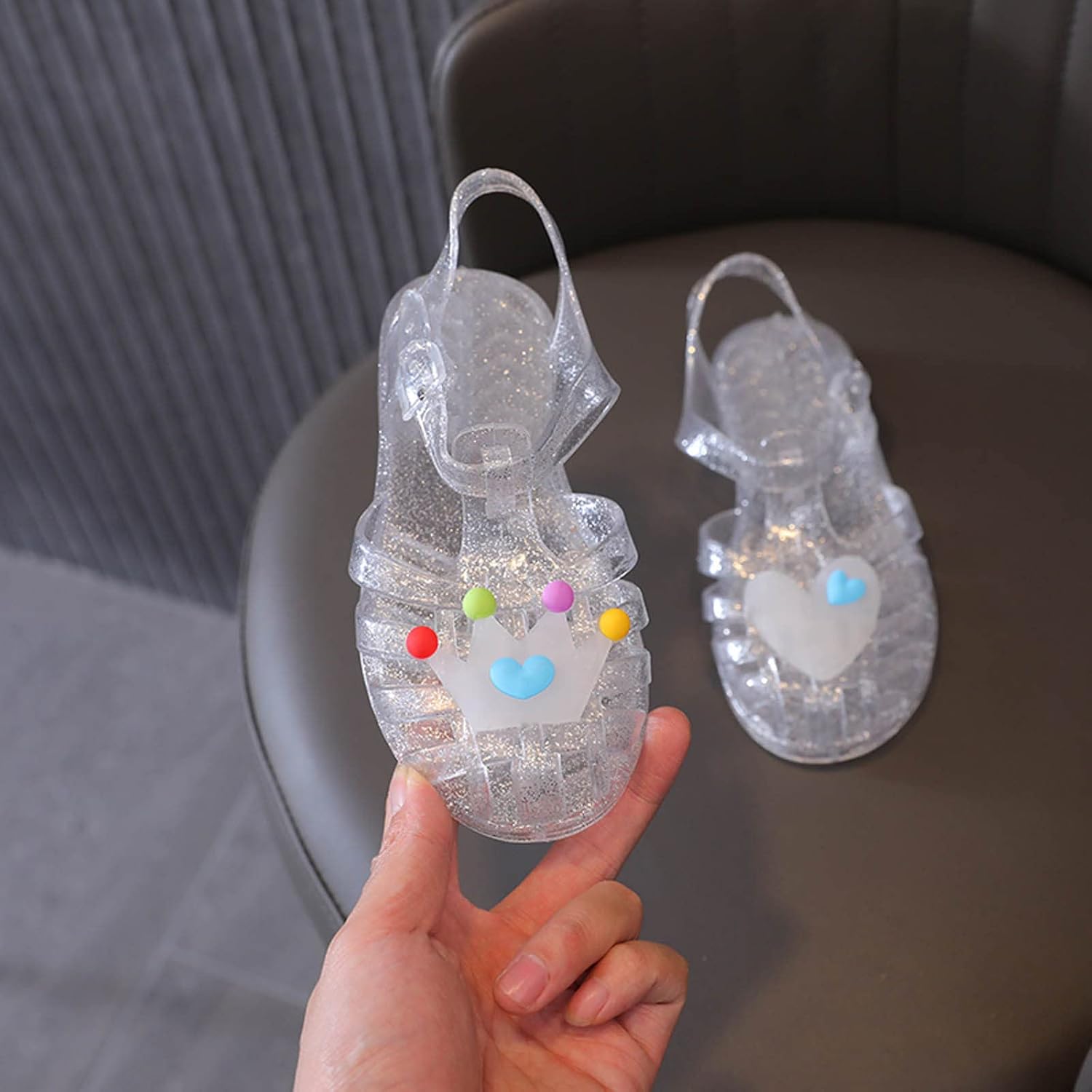 Toddler Sandals Cute Toddler Shoes Non-Slip Beach sandals for Baby Girls