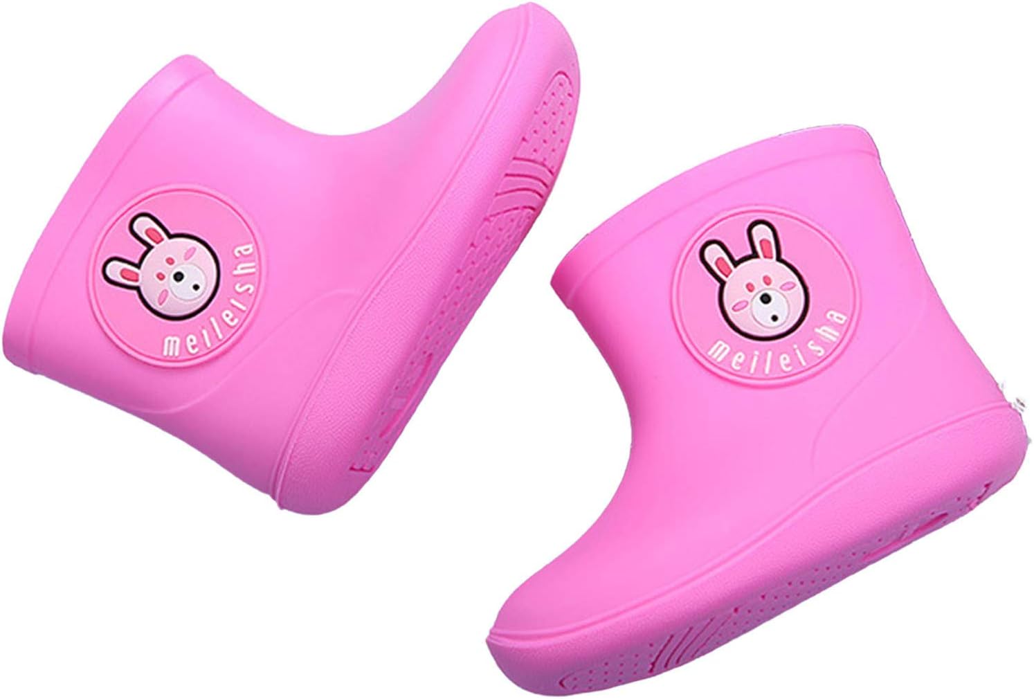 POLGentry Rainbow rain boots for toddlers and kids