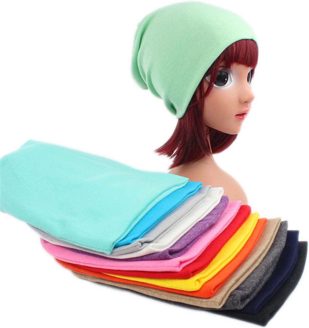 Qhome - Quirky Skull Beanie for Kids Soft Unisex machine washable