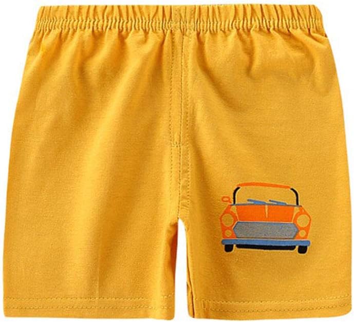 Premium Elastic Waist Cotton Shorts for Toddlers