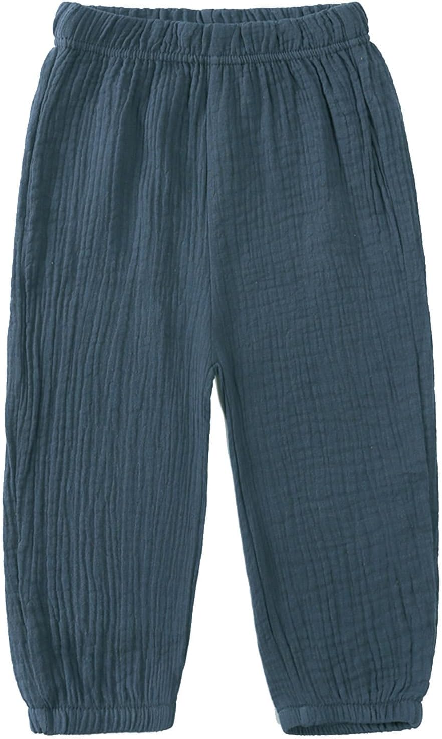 Elastic Casual Pants for Kids