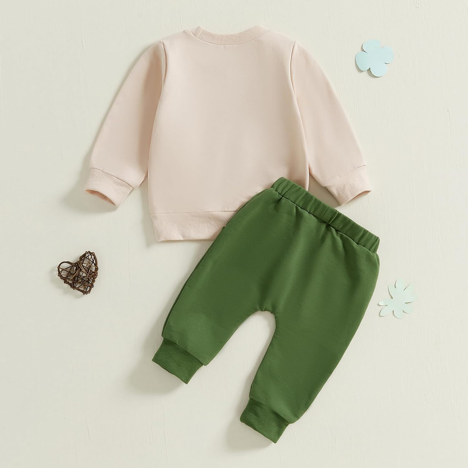 Toddler Baby Boy St Patricks Day Sweatshirt Pants Set