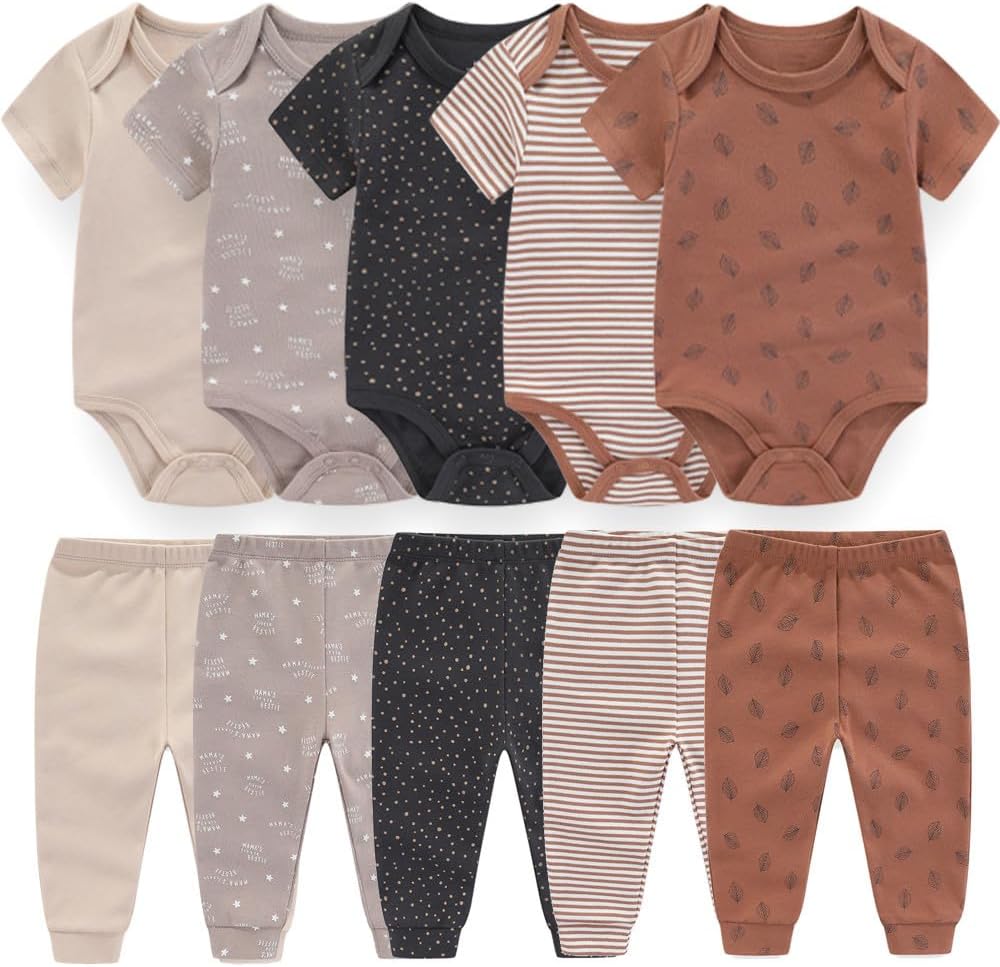 Kiddiezoom Baby Layette Set - 9-Piece Boys Collection