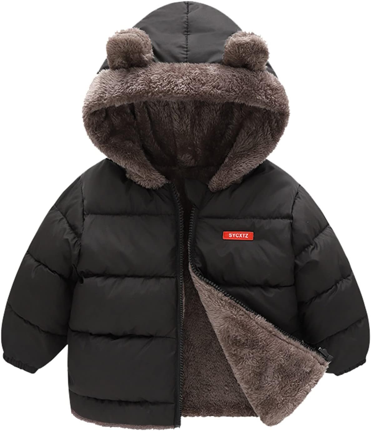 Thick Winter Two-Sided Coat for ToddlerUNISEX