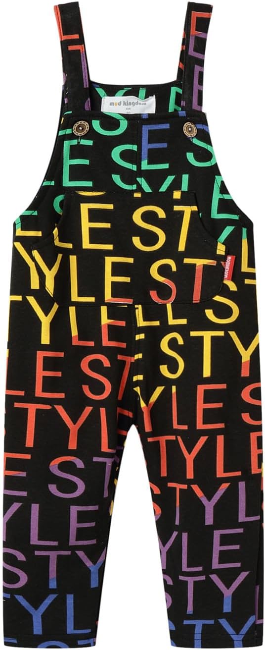 Adjustable Overalls for Little Boys Girls Cute Prints