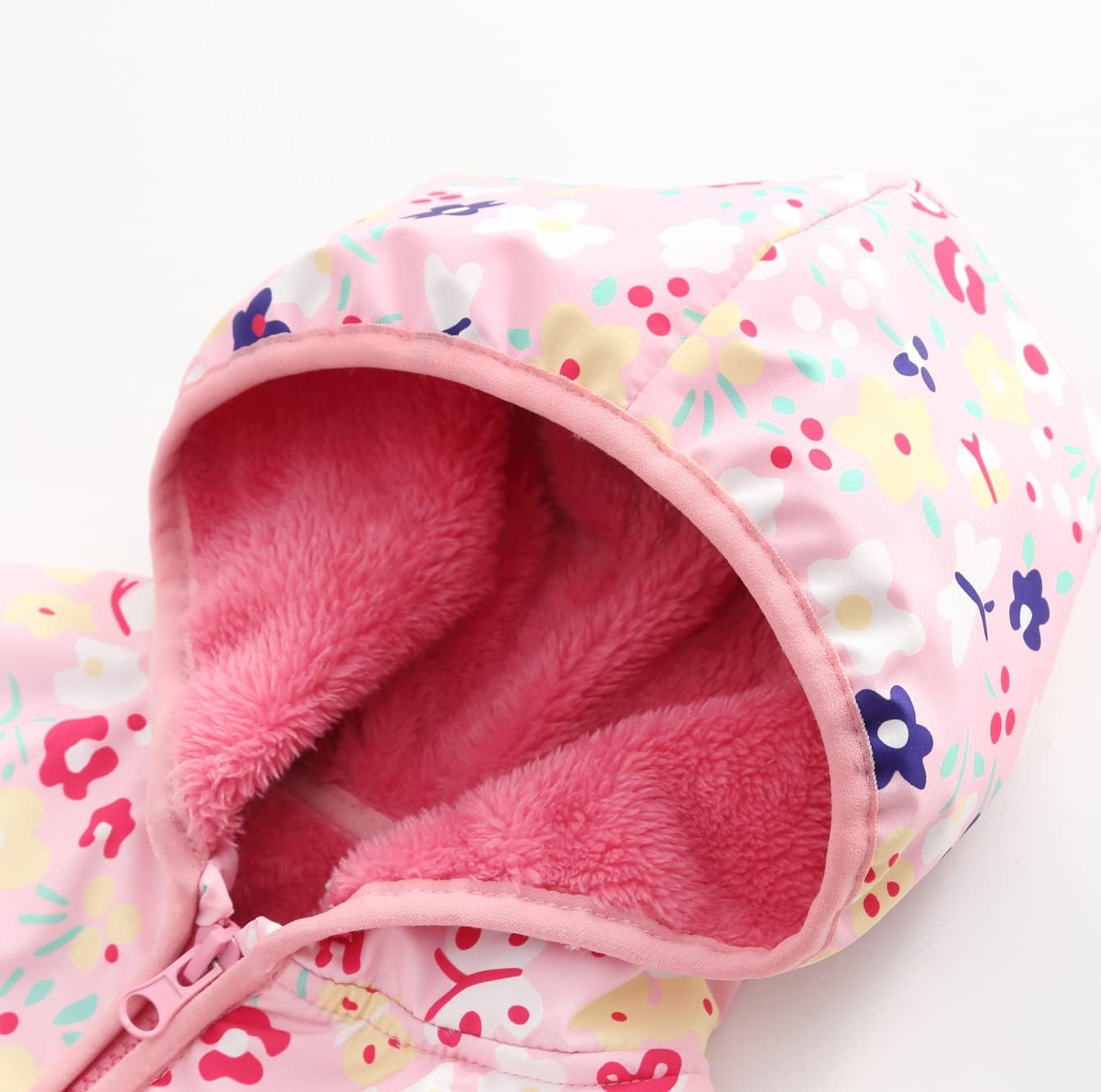 Feidoog Toddler Fleece Jacket Soft Warm and Waterproof