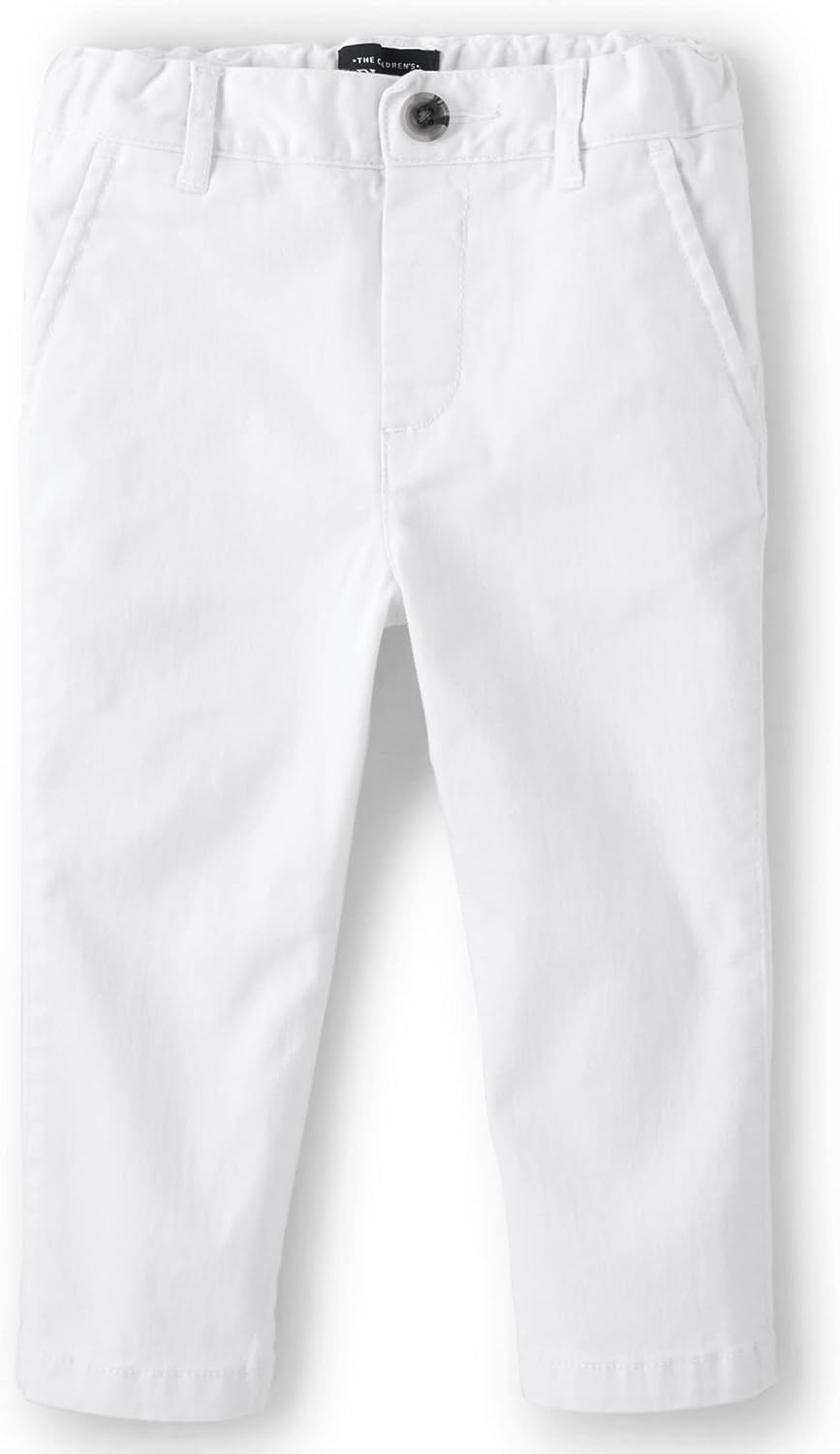 The Childrens Place Baby Boys and Toddler Inherent Stretch Chino Pants