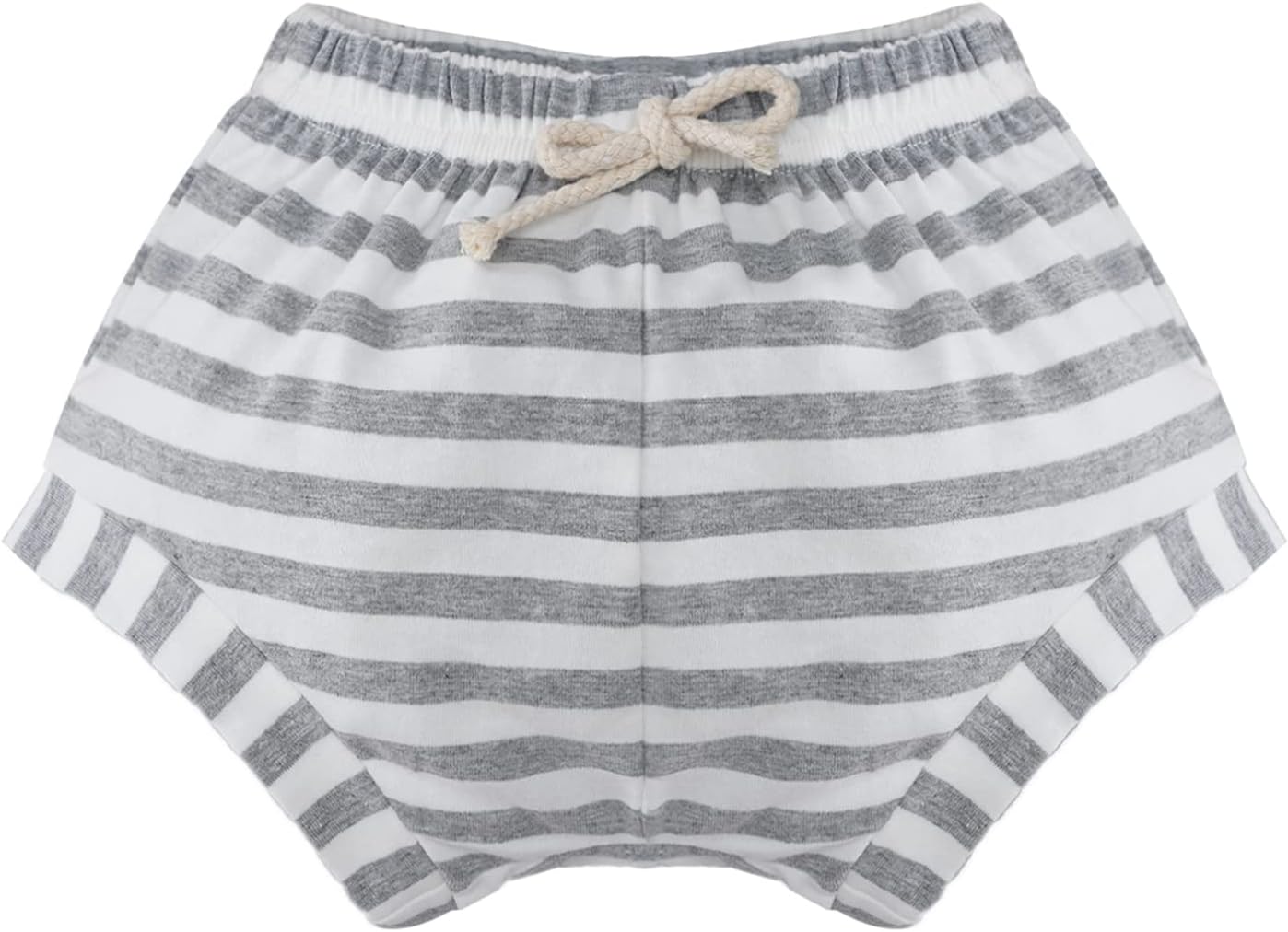 Iiniim Baby Cotton Stripped Harem Shorts