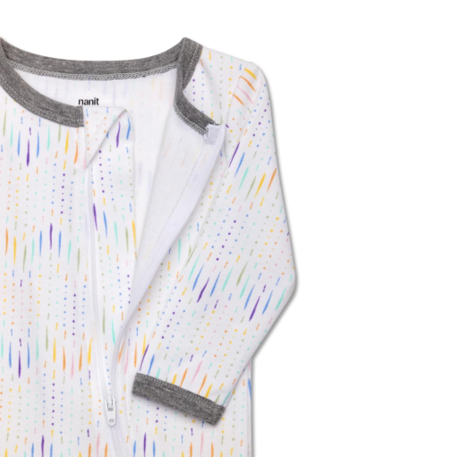 Nanit Sleep Wear Pajamas - 12M Chevron Raindrops Perfect for growing boys