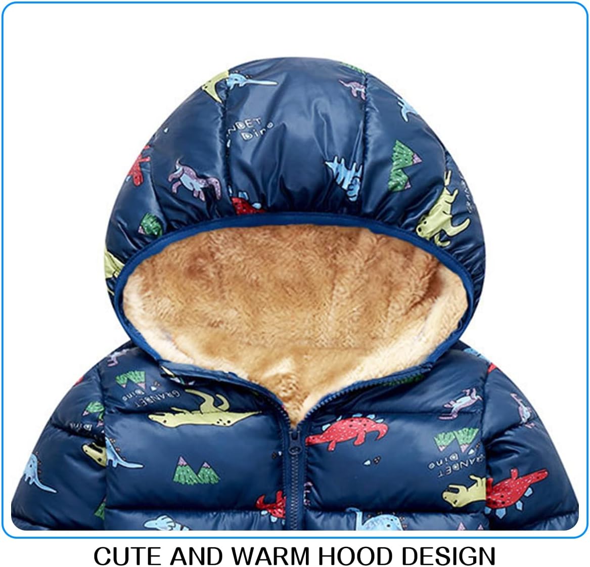 SrkrandoToddler Winter Coat 1-6T Toddler boys girls jacket