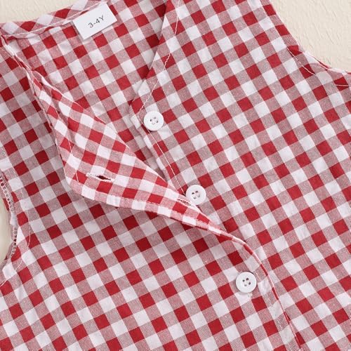 Adorable Plaid Outfit for Toddler Girls