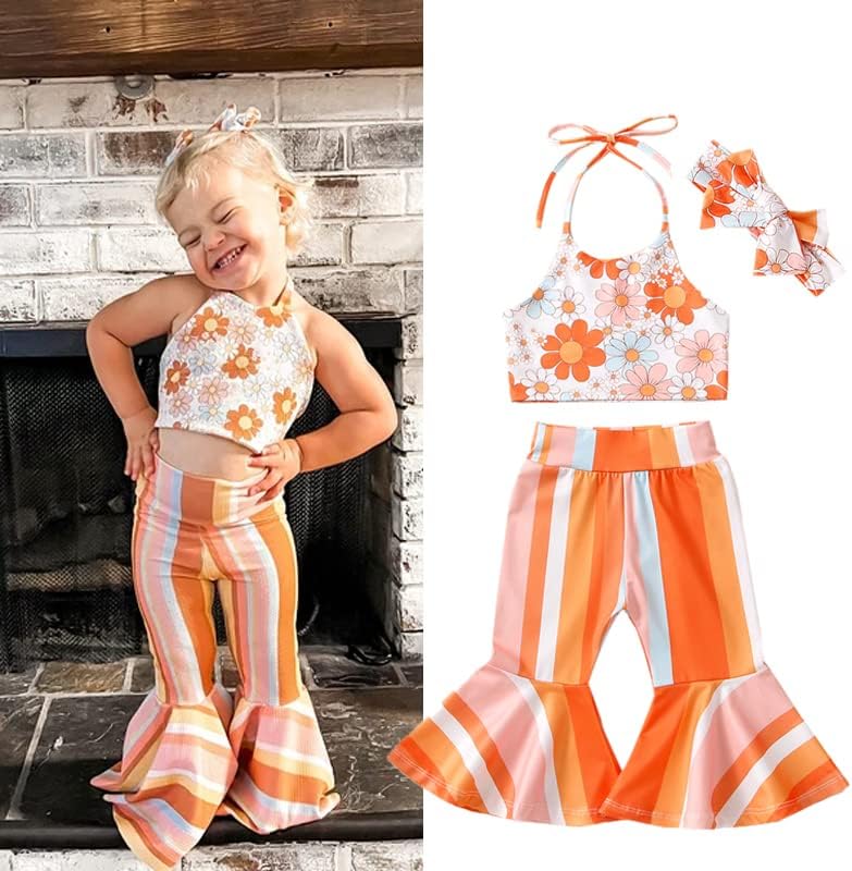 Kupretty Baby Girls Floral Clothing Set