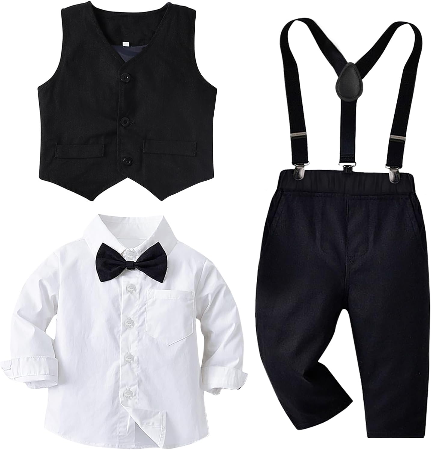 5 Piece Gentleman Wedding Fit Toddler Set