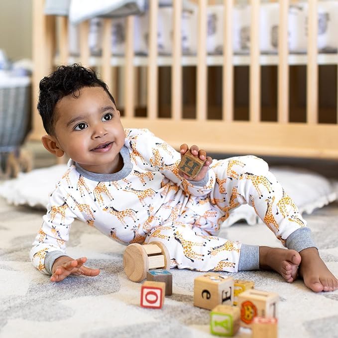 Burts Bees Baby Boys Pajamas Set Organic Cotton 2-Piece