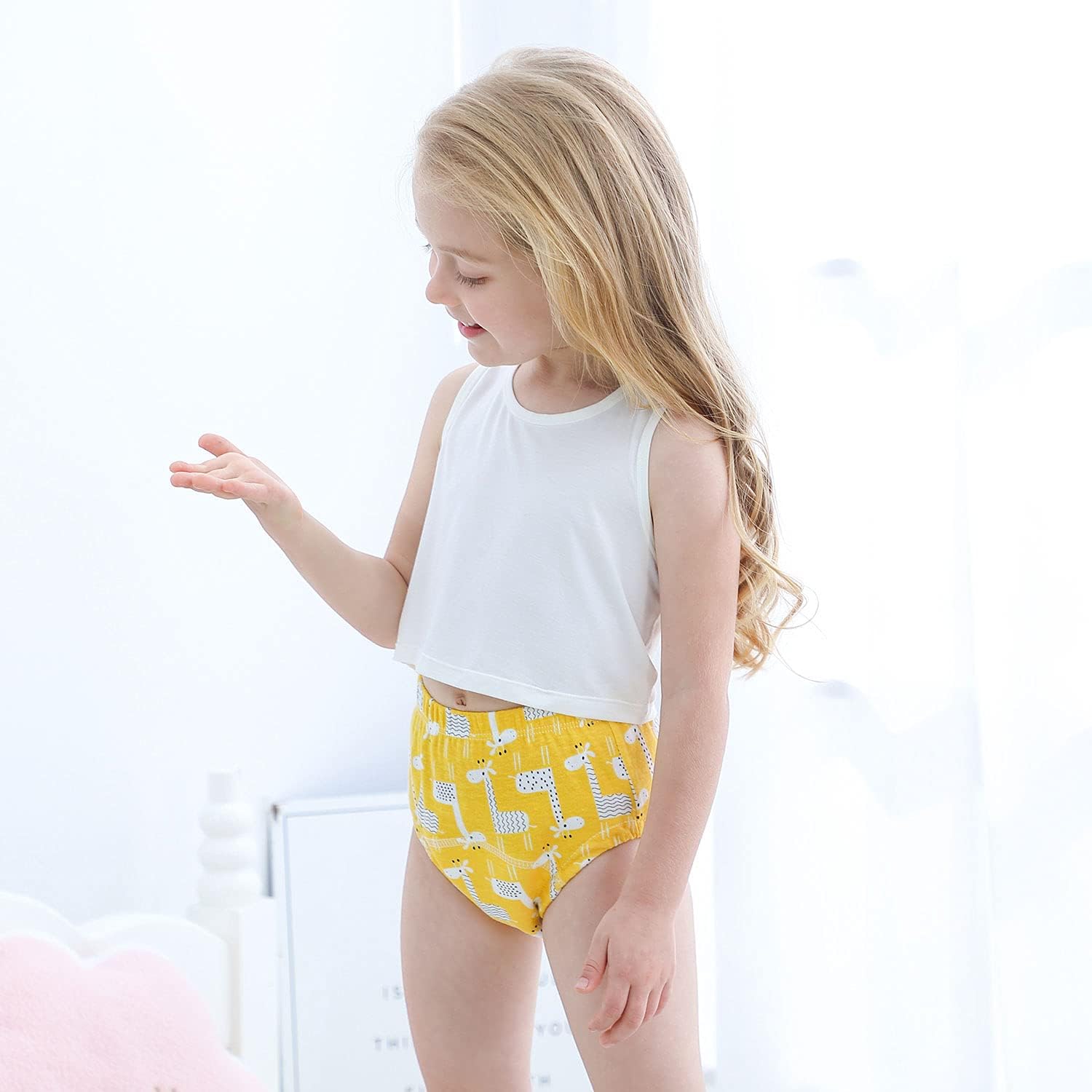 4-Pack Cotton Training Pants for Kids Ages 12M-4T