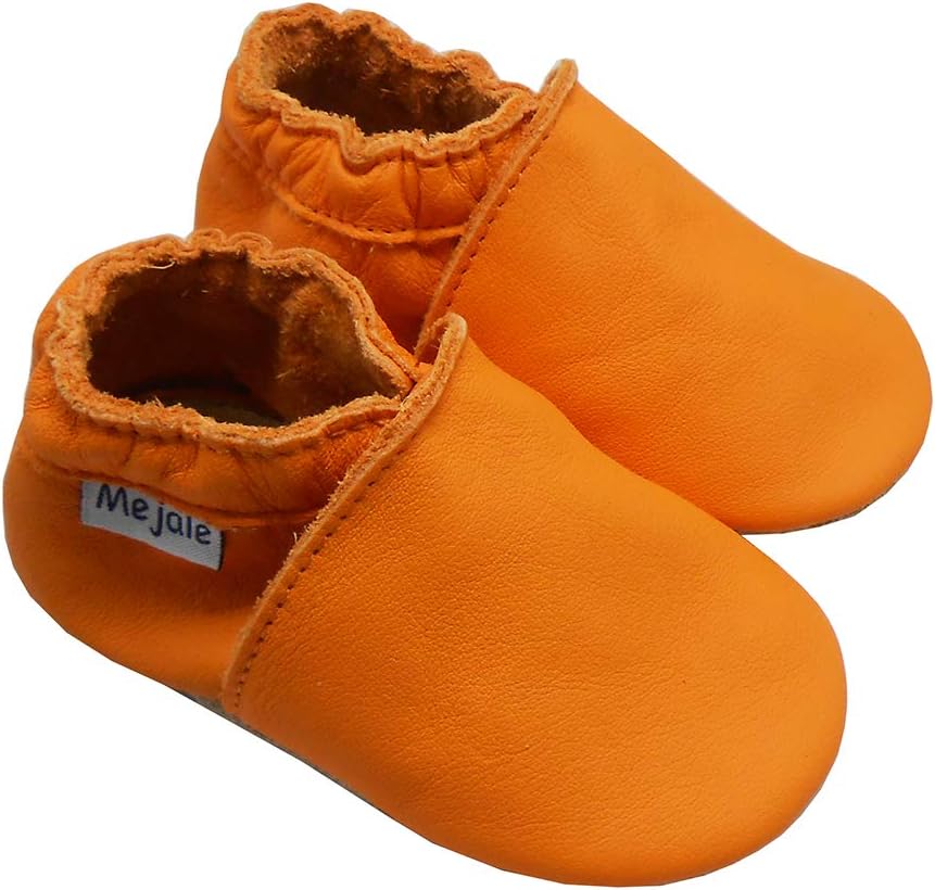 Mejale Baby Leather Shoes Soft Sole Moccasins