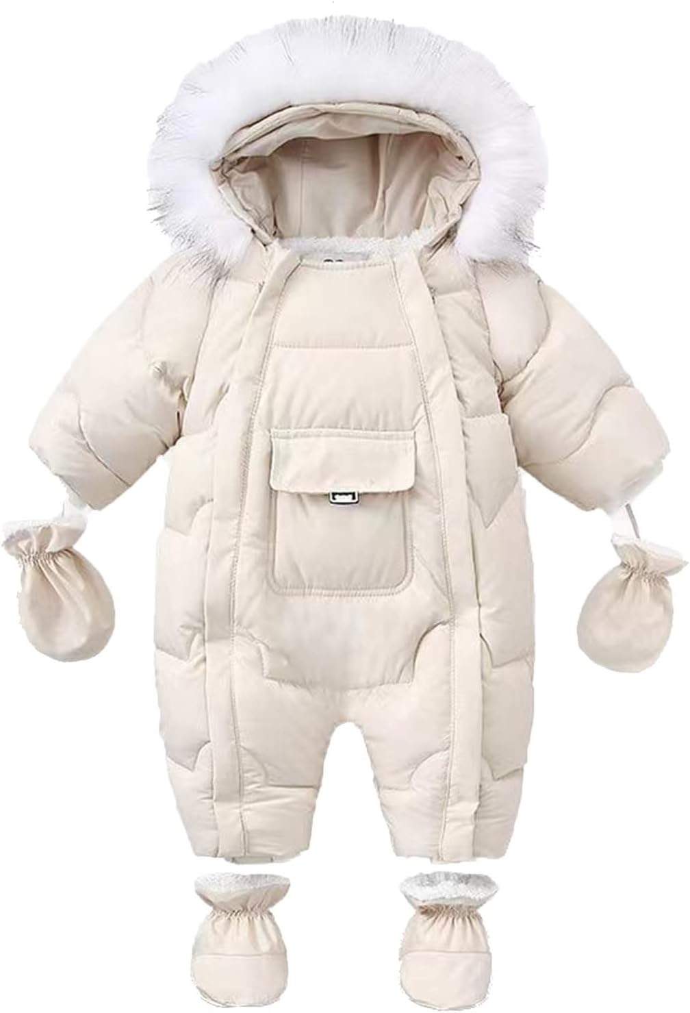 Snug Winter Cozy Toddler Romper January 2024 New Season 12-18 Months