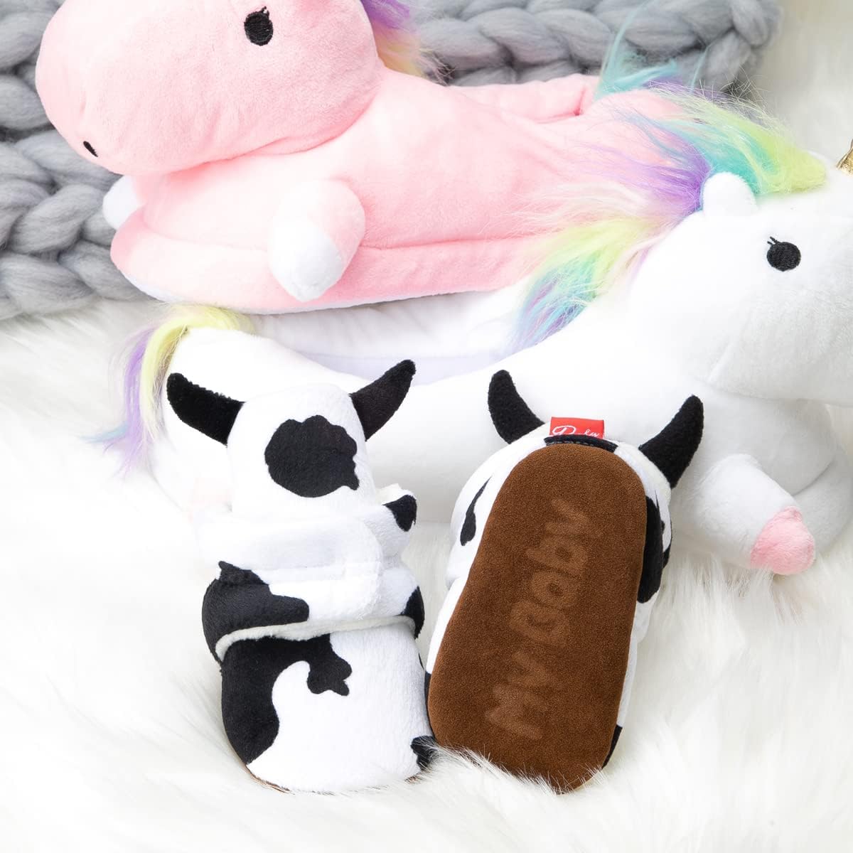 Miamooi Little Baby Cozy Felt Boots