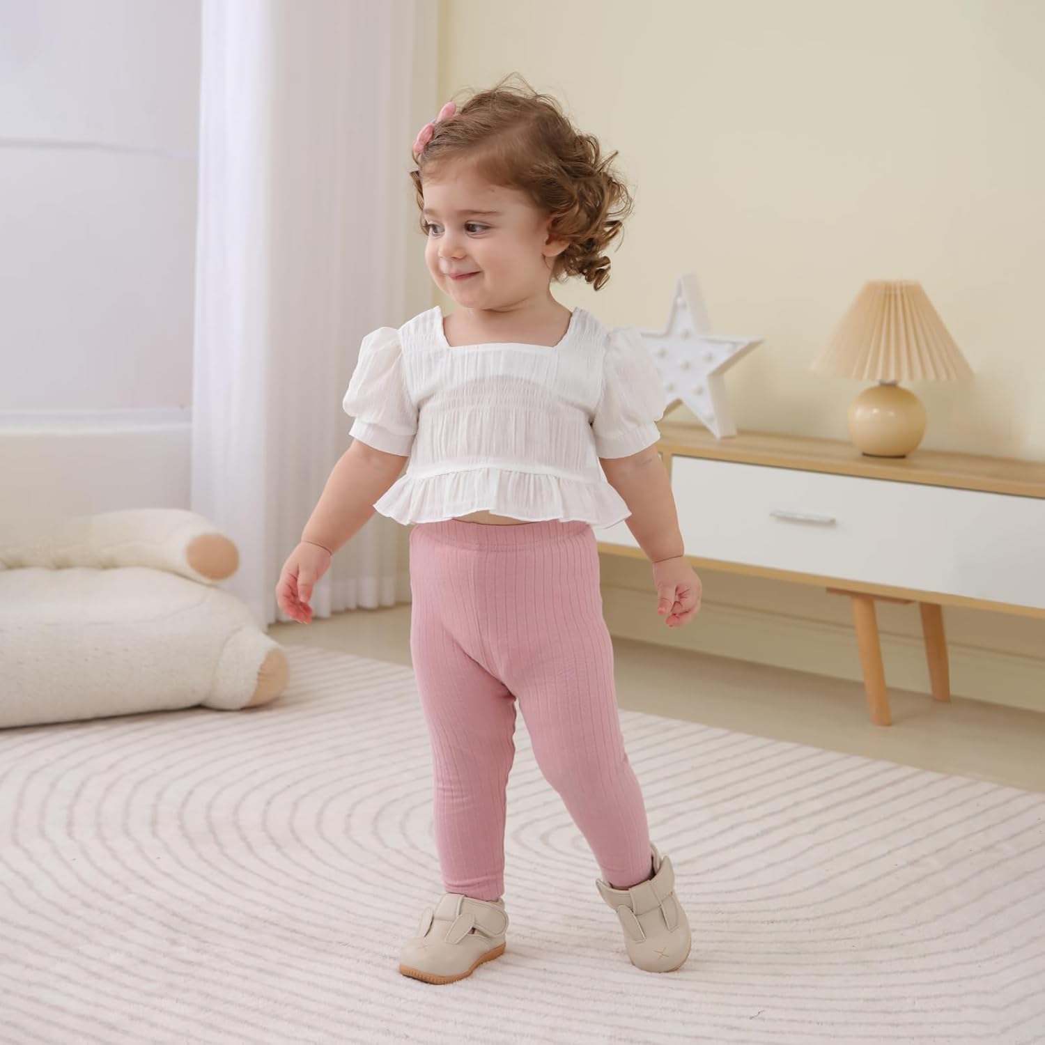 DREAM BUS 5-Piece Toddler Girl Pants