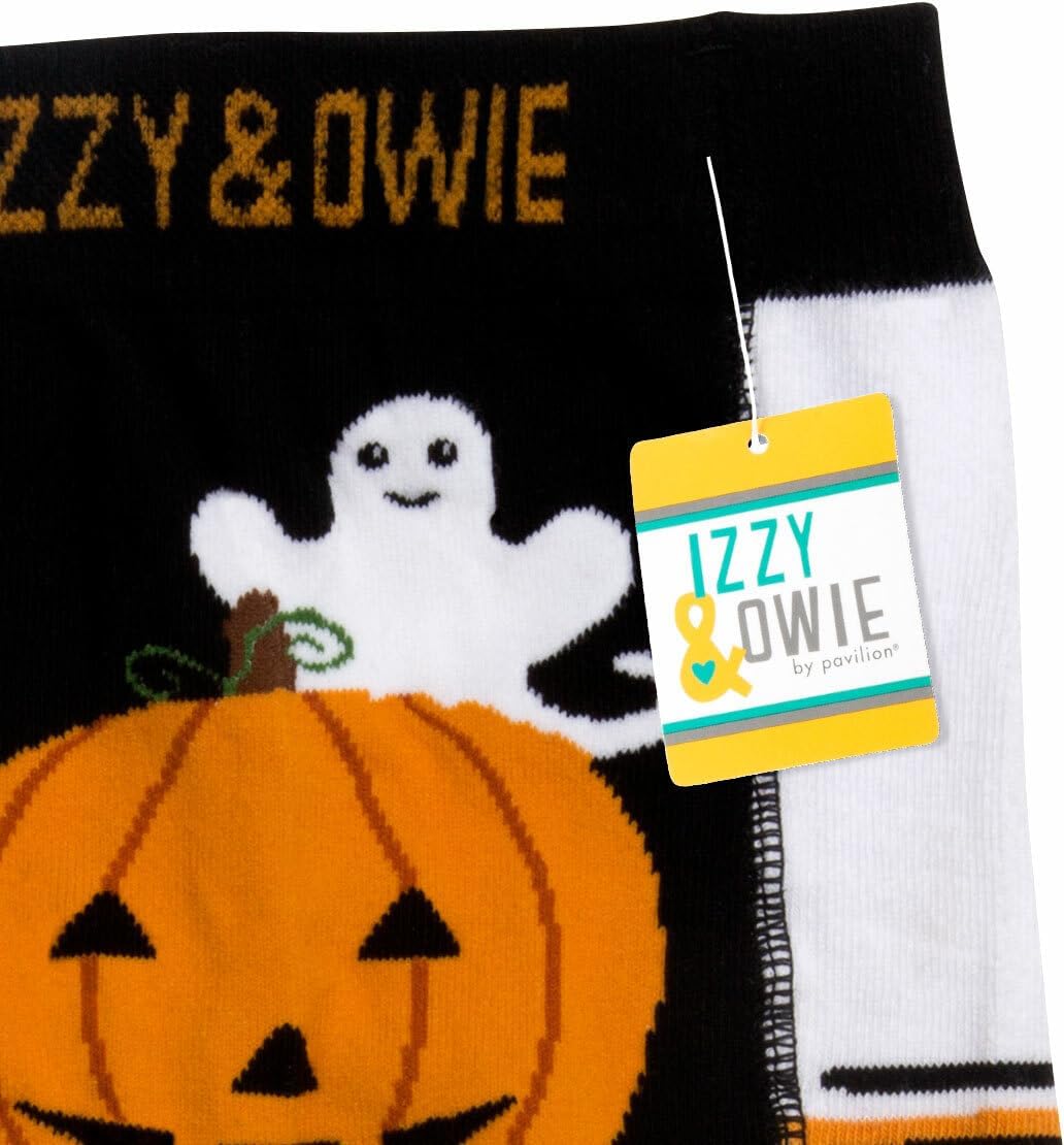 Pavilion Gift Company Izzy Owie Trick Or Treat Halloween Premium Baby Leggings