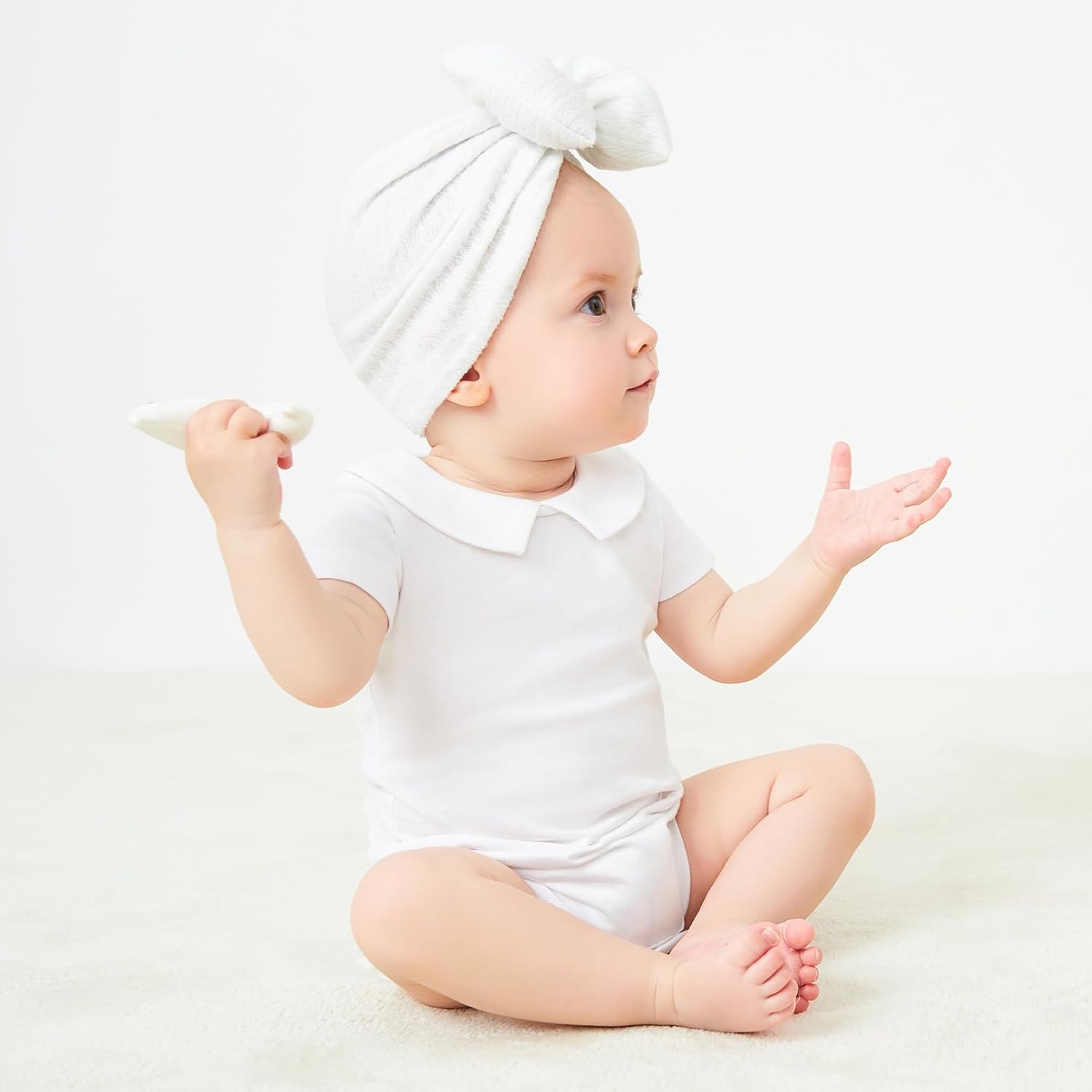 Pureborn Baby Bodysuit Romper 0-24 Months Soft Cotton