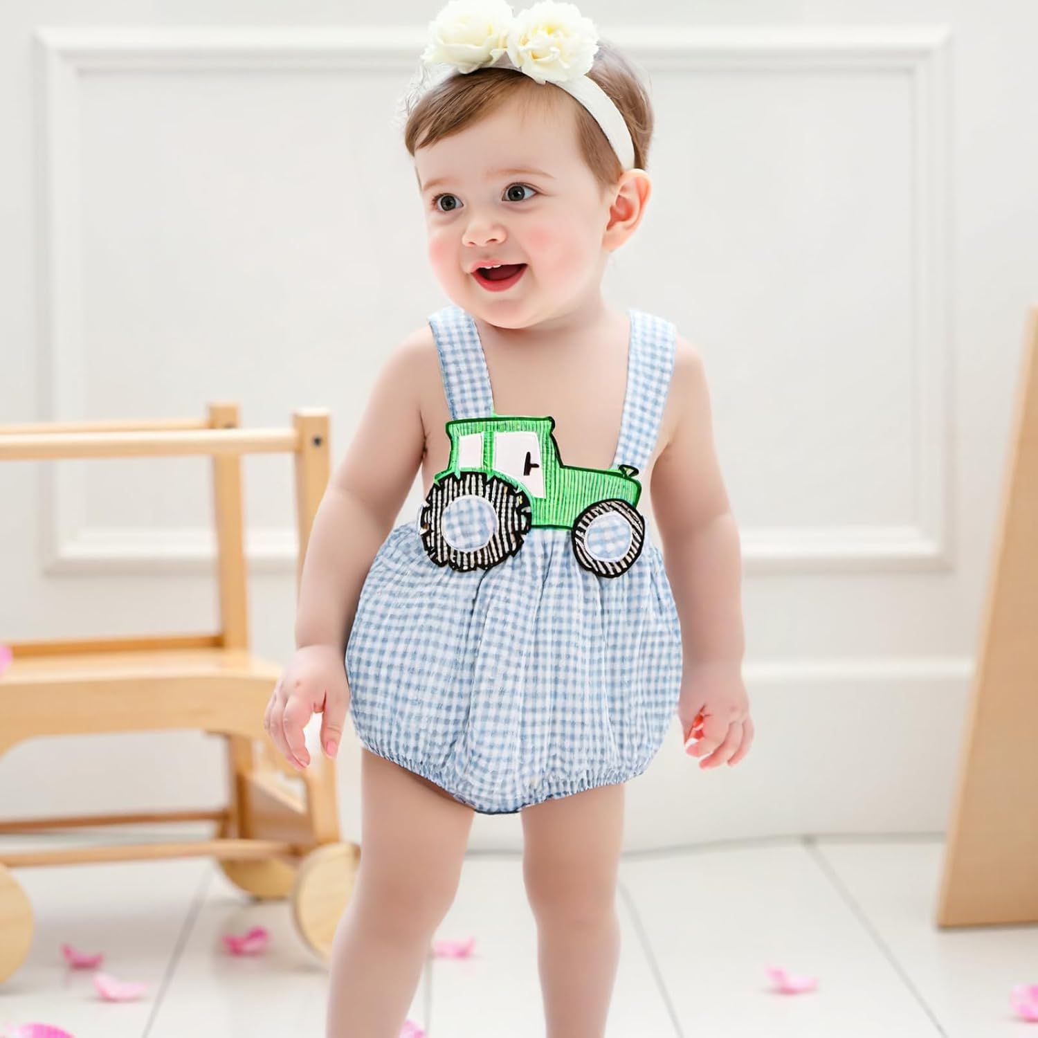 Santikisler Newborn Summer Rompers