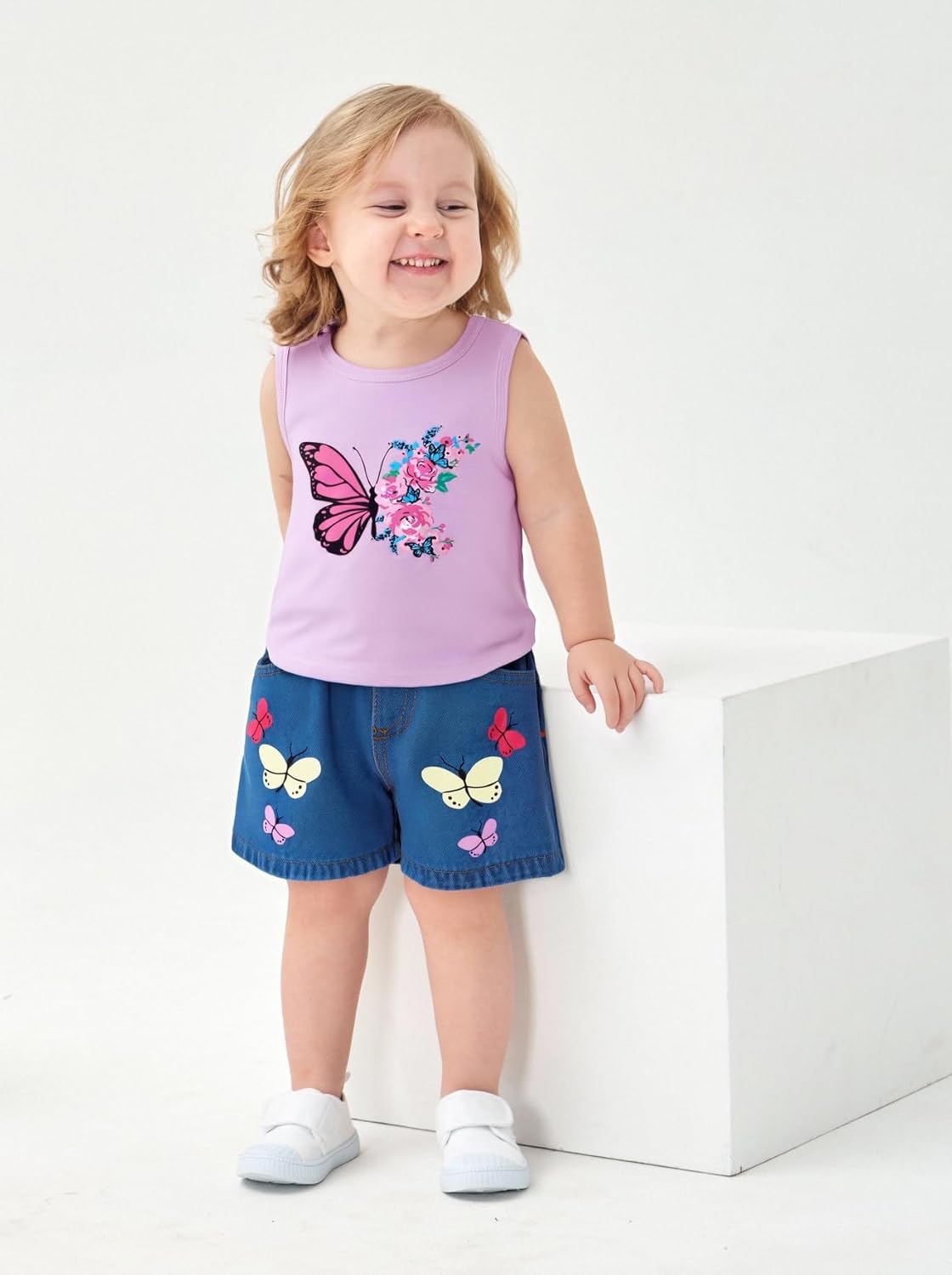 Mikrdoo Summer Baby Girl Clothes Soft Cute
