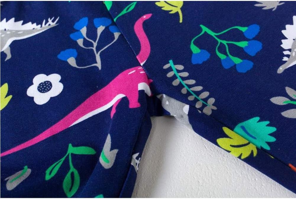 Julerwoo Dinosaur Leggings for Girls 2-10 Years