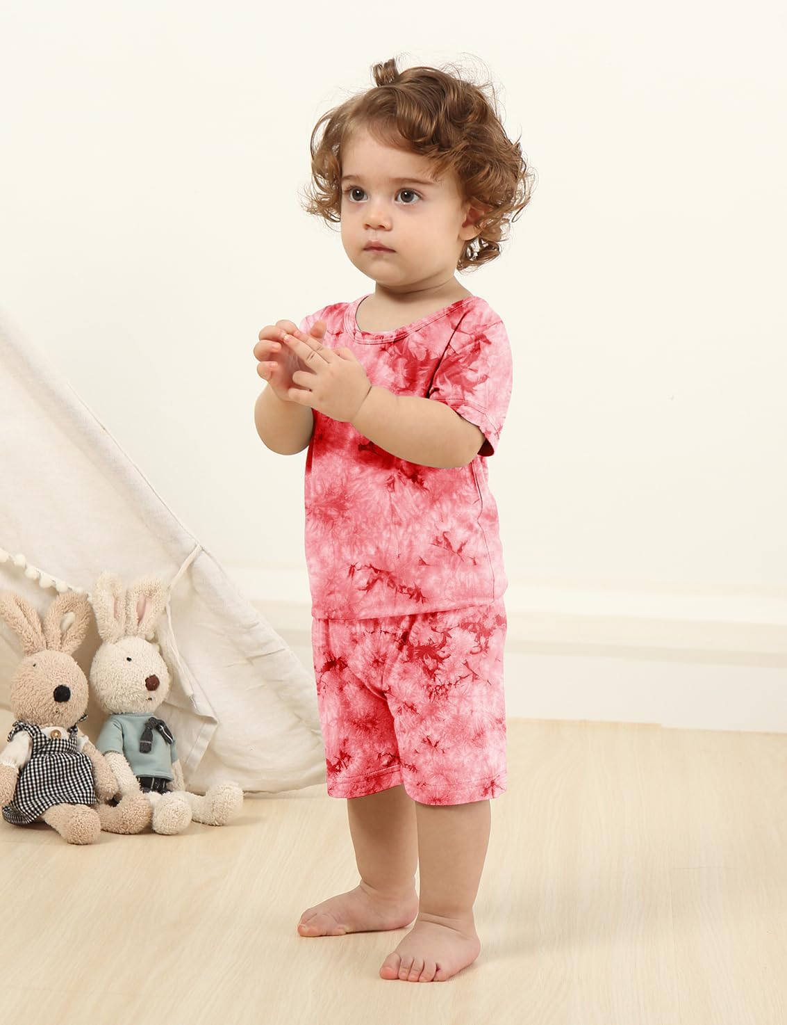 Jimonda Baby Toddler Tie-Dye Pajama Set