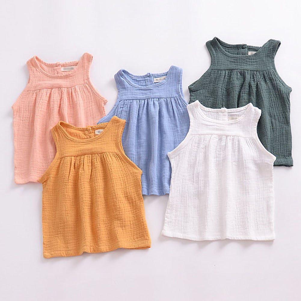 LOOLY Baby Outfits Unisex Boys Tank Top Set