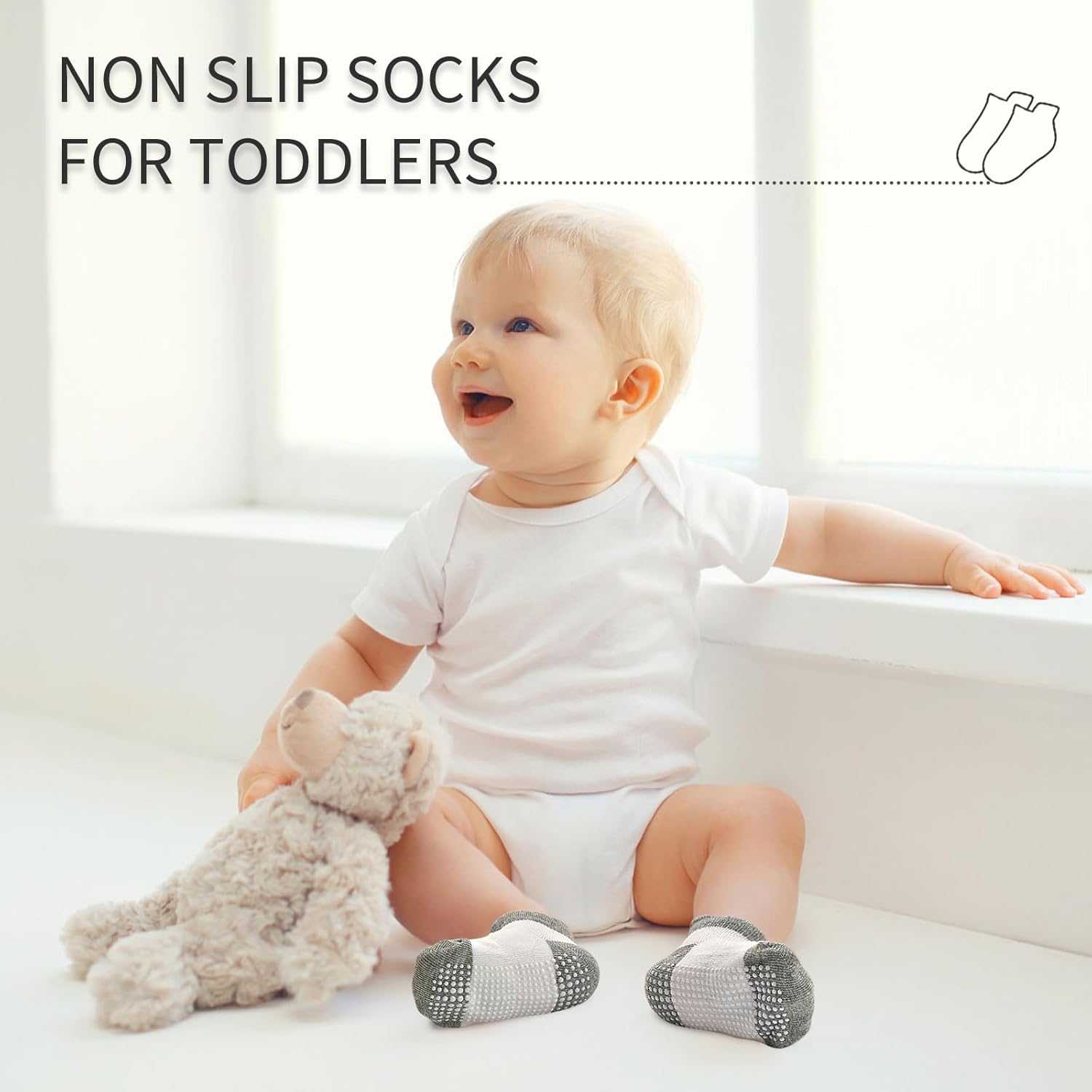 Perfect Non-Slip Baby Socks for Toddlers