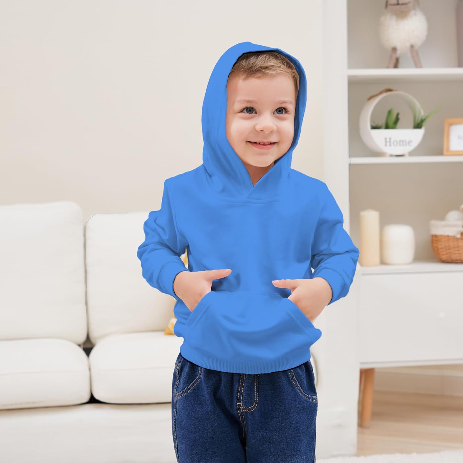 RUIBETYHUA Baby Pullover Hourglass Hoodie for Kids