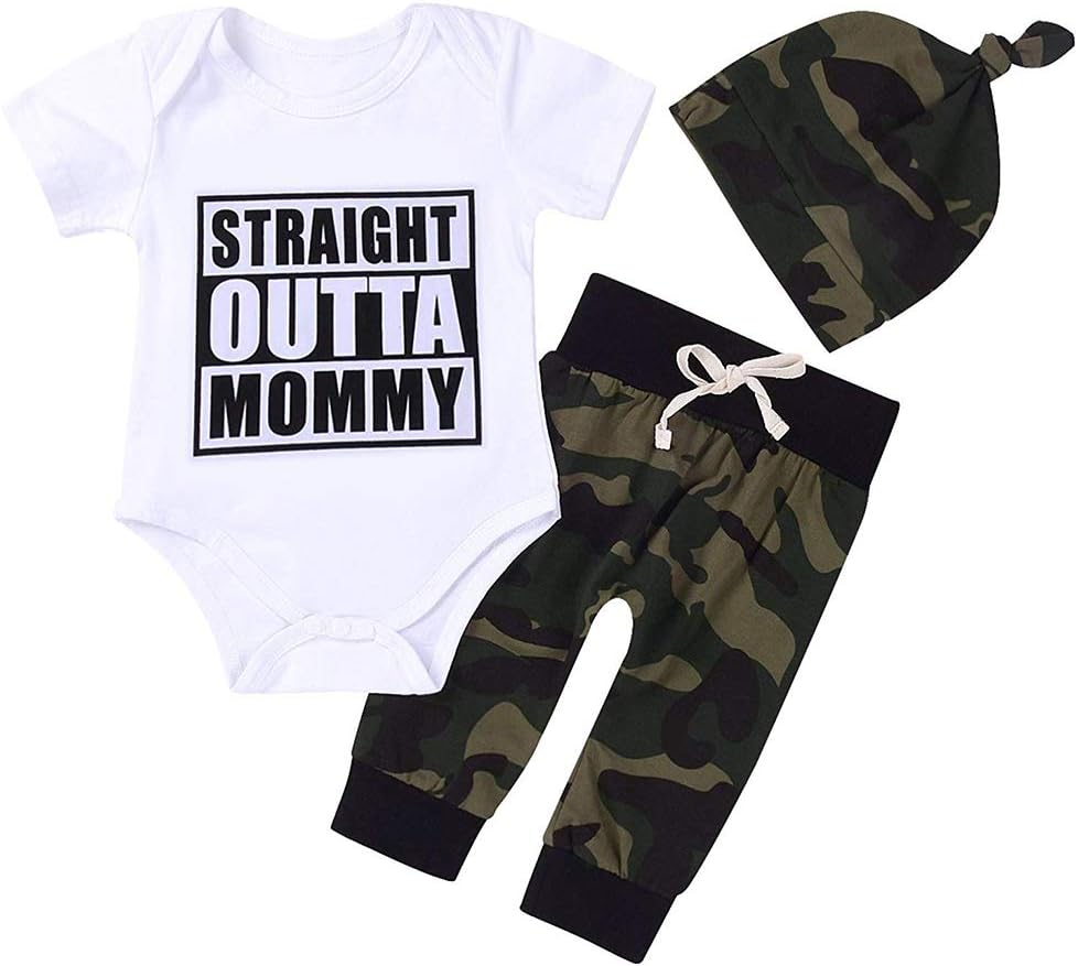 Perfect Newborn Baby Boys Romper Set - Cute Trendy Design
