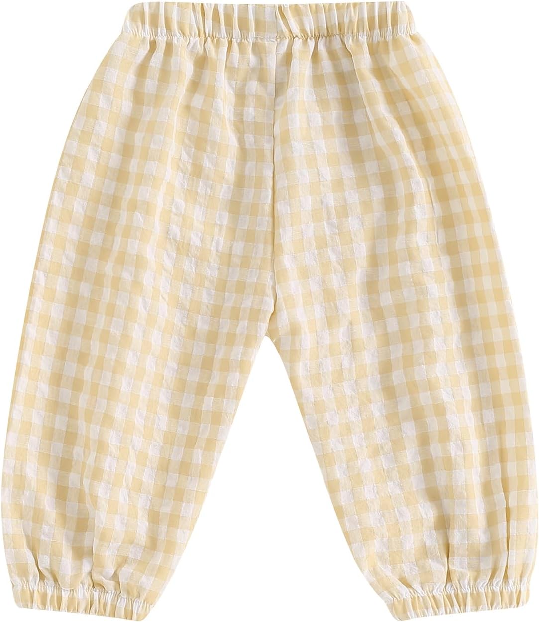 Premium Gingham Pants for Kids - Soft and Cozy for Autumn