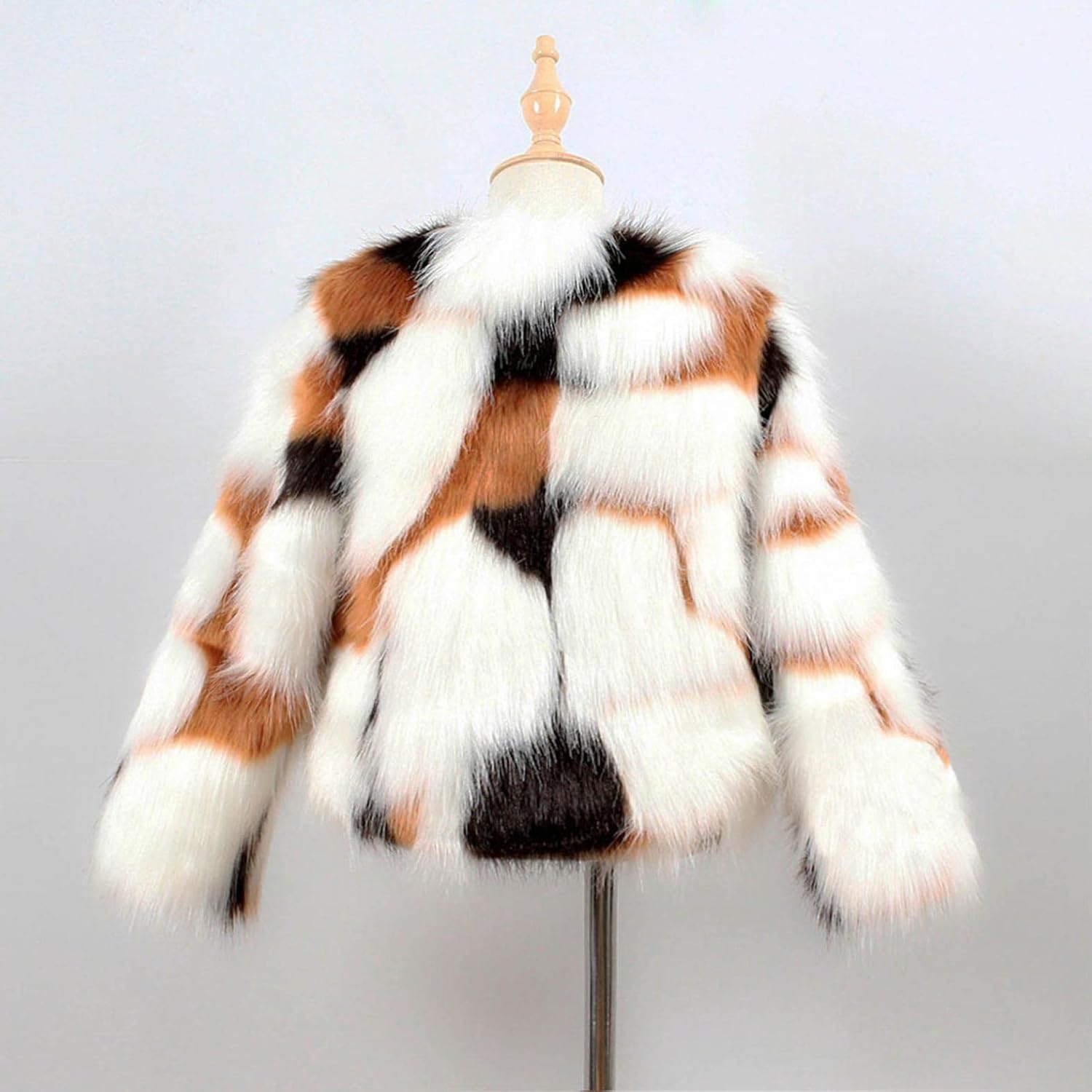 Cozy Leopard Print Winter Coat for Kids